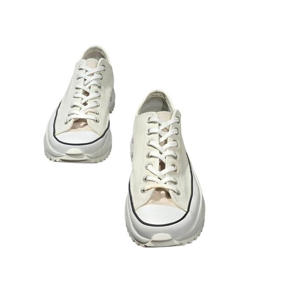 Converse Run Star Hike Ox Vintage White ( Men's 10.5 Women's 12 ) Sneakers - Picture 7 of 9